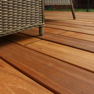 Bangkirai Terrassendielen Natur Holz