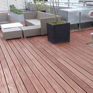 Bongossi Terrassendielen, Sichtseite grob, 3-seitig egalisiert günstig kaufen