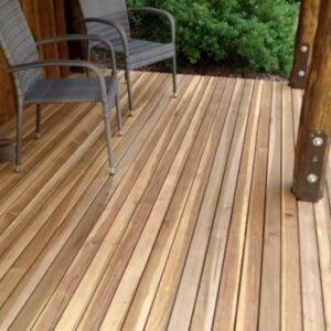 Ipe Terrassendielen, 21×145 mm, KD, glatt/glatt, *Country Grade*