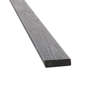 Kanadische Lärche Rhombusleisten, 15° Schräge, fein gesägt, grau vorbehandelt, Kanten gerundet, Rückseite keine Sichtseite qualitativ kaufen