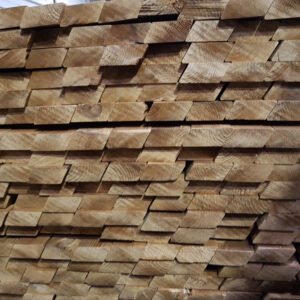 Thermokiefer Rhombusleisten, 15° Schräge, Kanten gerundet auf lager